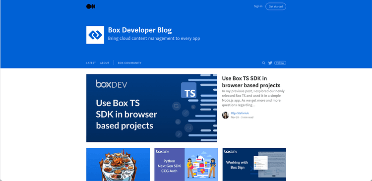 Box Developer Blog